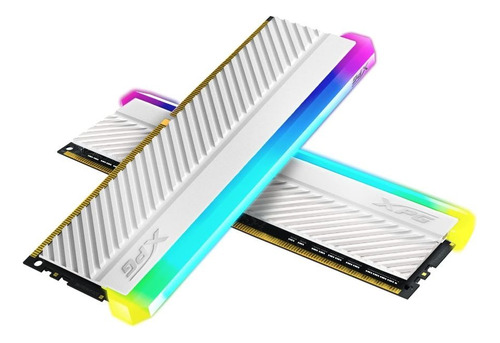 Memoria Ram Ddr4 16gb 2x8 3600 Mhz Xpg D45g Rgb Blanco 2