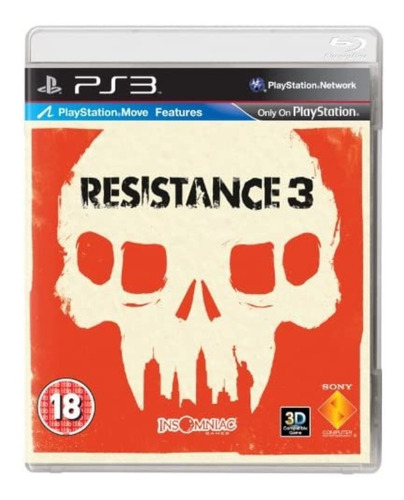 Jogo Ps3 Resistence 3 (usado)