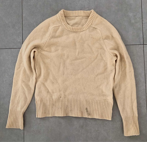 Sweater Crudo Akiabara, Talle 3. Cuello Redondo. Marcas