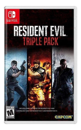 Jogo Resident Evil Triple Pack - Switch