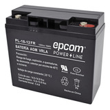 Batería 12v. 18ah Con Tecnología Agm/vrla . Epcom Pl-18-12