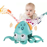 Brinquedo Musical Caranguejo Sensor De Indução Usb Infantil