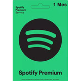  Gift Card Spotify Premium Digital - 01 Mês