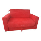 Sillon 3 Cuerpos Cama Sofa Living Ecocuero/chenille + Envio 