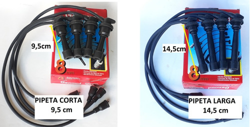 Cables De Bujias Para Hyundai Elantra 1.6 Santamo Sonata 2.0 Foto 2