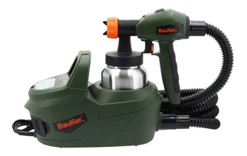 Pistola Para Pintar Eléctrica Bauker 650 W + 9 Accesorios