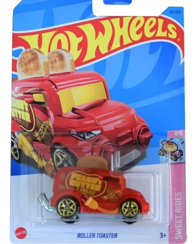 Hot Wheels Roller Toaster Tostadora  De Pan Sweet Rides 4/5