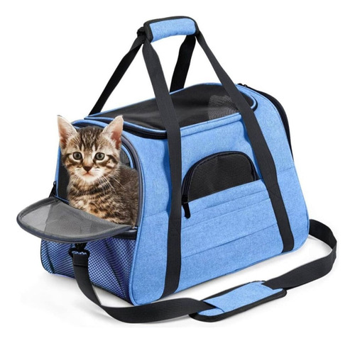 Bolso Transportador Para Mascotas Viajes Paseos Perros Gatos