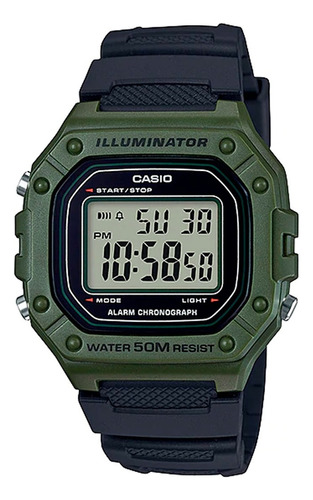 Relógio Casio Esportivo Digital Masculino W-218h-3avdf