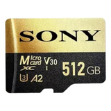 Memoria Micro Sd Marca Sony 512gb Clase 10 De Alta Calidad 