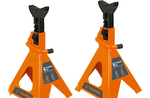 Caballete Tripode Auto 6 T Reforzado 2 Unidades Altura 620mm