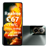 Celular Realme C67 Dual Sim 256gb  8gb Ram Preto + Nfc 