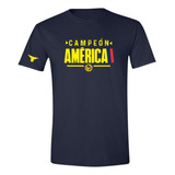 Jersey Playera Fútbol América Hombre Campeón Nueva Az