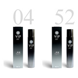 Kit 2 Perfumes Vip Silver Fragrancia Scent Nº04 E One Fragrancia Million Nº52 Alta Fixação Mais Vendidos 
