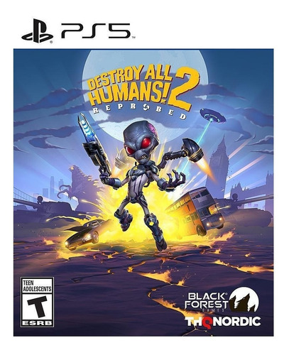 Destroy All Humans! 2 - Reprobed  Standard Edition Thq Nordic Ps5 Físico