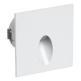 Embutido Pared Exterior Sonner Blanco Led 3w Escaleras