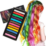 Tizas Para Pintar Teñir El Pelo Hair Chalk X 12 Unidades