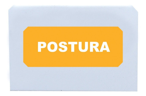 Kit 03 Unidades - Placa Identificação - Postura