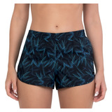 Shortinho Estampa Rafía Moda Praia Short Feminino She Mash