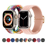 2 Correas De Bucle Trenzado Para Apple Watch