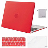 Funda Macbook Air 13  A2337 M1/a2179/a1932 Roja