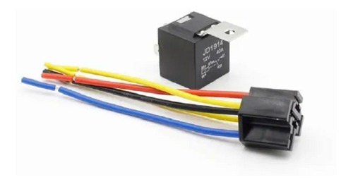 Rele 5 Pin Con Porta Rele 12v 40a