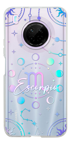 Funda Para Huawei Uso Rudo Mujer Signo Zodiaco Escorpio