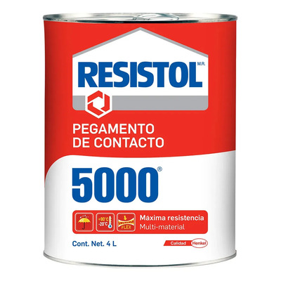 Resistol 5000 Pegamento De Contacto Lata 4 L | Envío gratis