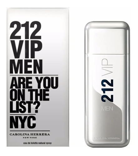 Perfume Importado 212 Vip Men Carolina Herrera 100 Ml