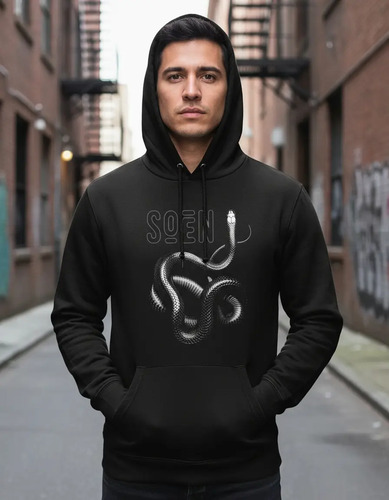Sudadera Him Banda Metal Gotico Heartagram