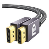 Cable Displayport 8k (8k 60hz / 4k 144hz/ 2k 165hz) V1.4 2mt