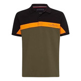 Polo De Hombre Tommy Hilfiger Colorblock Logo Reg 2p