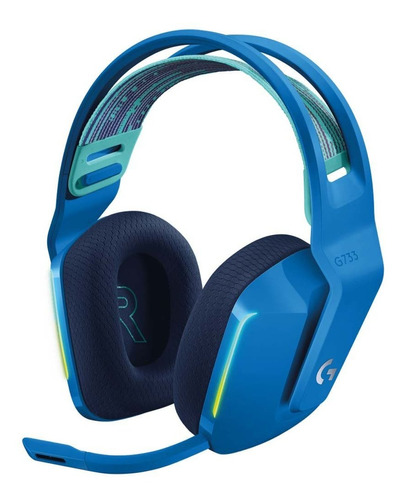 Audífonos Gamer Inalámbricos Logitech G733 Azul