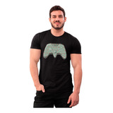 Playera Navidad - Hombre - Control De Videojuegos Navideño