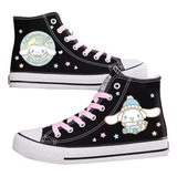 J Zapatos Altos De Lona Sanrio Hello Kitty Kuromi