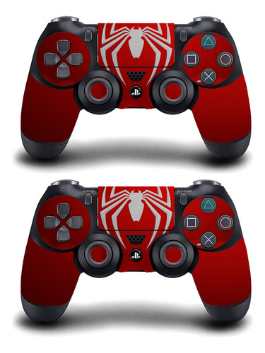 Skin Para Controles Playstation 4 Modelo (30025cxo) Spider M