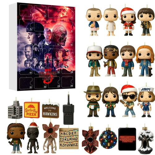 Calendario De Cuenta Regresiva De Navidad De Stranger Thing