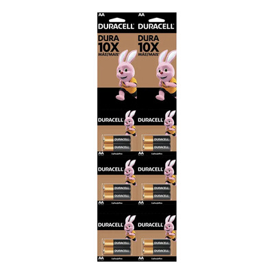 Tira De Pilas Aa Duracell Alcalina Cilíndrica Tira C\u002F12 Unidades | MercadoLibre