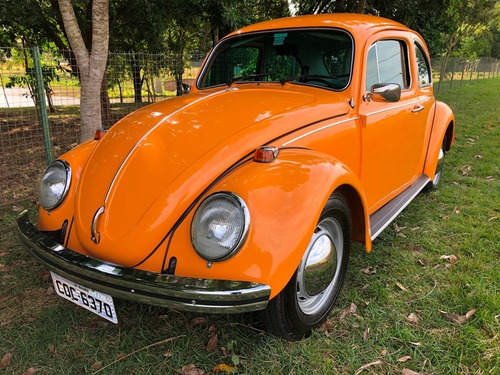 VW FUSCA 1300 1972 AMARELO MANGA MAGNIFICO PERFEITO ESTADO