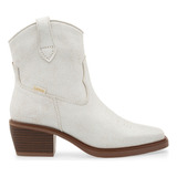 Bota Levi´s Vaquera Dama L1223523 Piel  Off White 