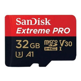 Tarjeta Microsd Sandisk 32gb Extreme Pro 4k Ultra Hd -100