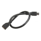 Cable De Extensión Micro-usb M/h De 25 Cm 6 Piezas