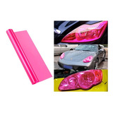 Vinilo Rosa Fuxia Pink Luces Ópticas Faros Auto  Auxiliares