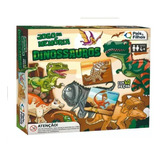 Jogo Da Memória Infantil Dinossauros 40 Peças Pais E Filhos