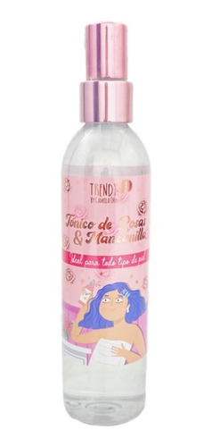 Tonico Agua De Rosas Trendy 240 Ml Maquillaje