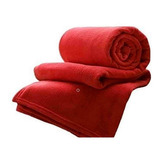 Mantinha Cobertinha Para Cama Casal Ou Solteiro Viúvo Soft Cor Vermelho Desenho Do Tecido Lisa Soft Microfibra