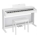 Piano Digital Casio Celviano Ap 270 We Branco Ap-270we Bivol 110v/220v