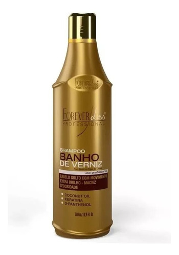 Forever Liss Shampoo Extra Brilho Banho De Verniz 500ml