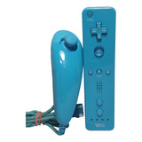 Control Nintendo Wii Mote + Nunchuck | Azul Original