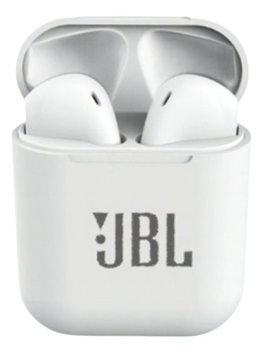 Fone De Ouvido In-ear I12 Tws Macaron Sem Fio Bluetooth 5.0 Cor Branco Jbl